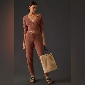 Anthropologie daily practice cozy sweater set